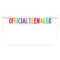 Large 13th Birthday Party Banner Decoration, Official Teenager, 118 x 19 in.